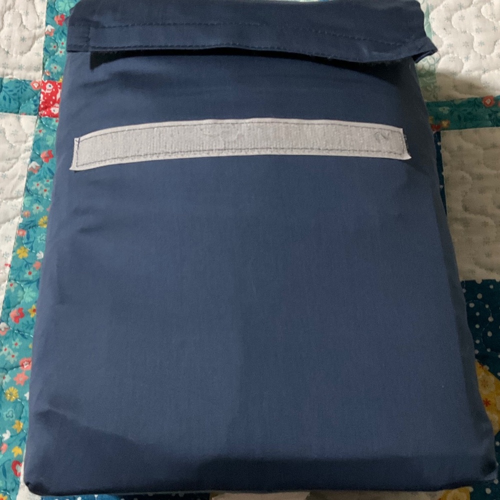 Threshold Full 100 % cotton Sheet set- Metallic blue New